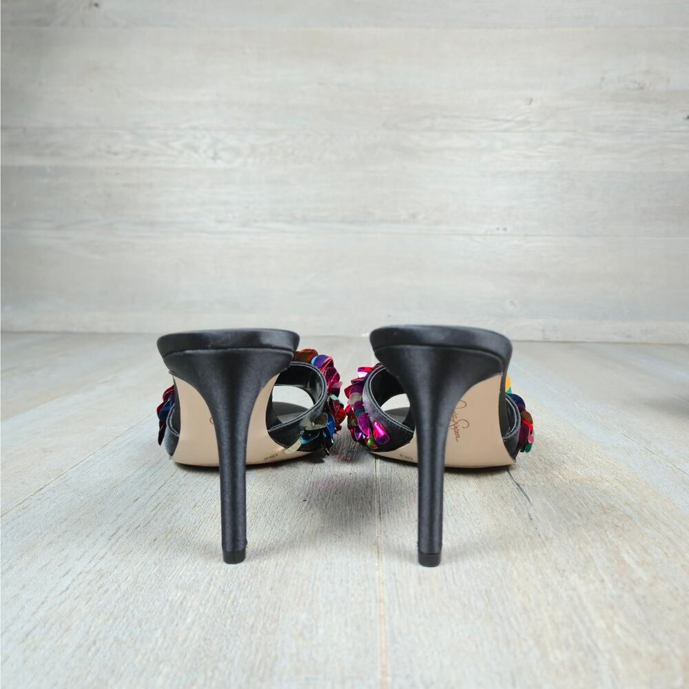 Jessica Simpson Palora Mule Heels Size (.5 NEW - Picture 9 of 13